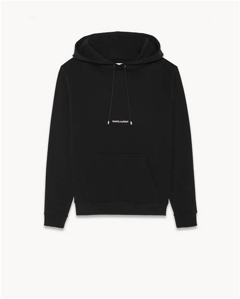 ysl men's hoodie|yves saint laurent hoodie.